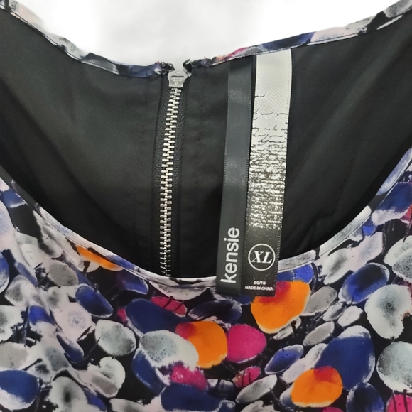 Colorful Dotted A-line casual dress - Picture 4 of 6